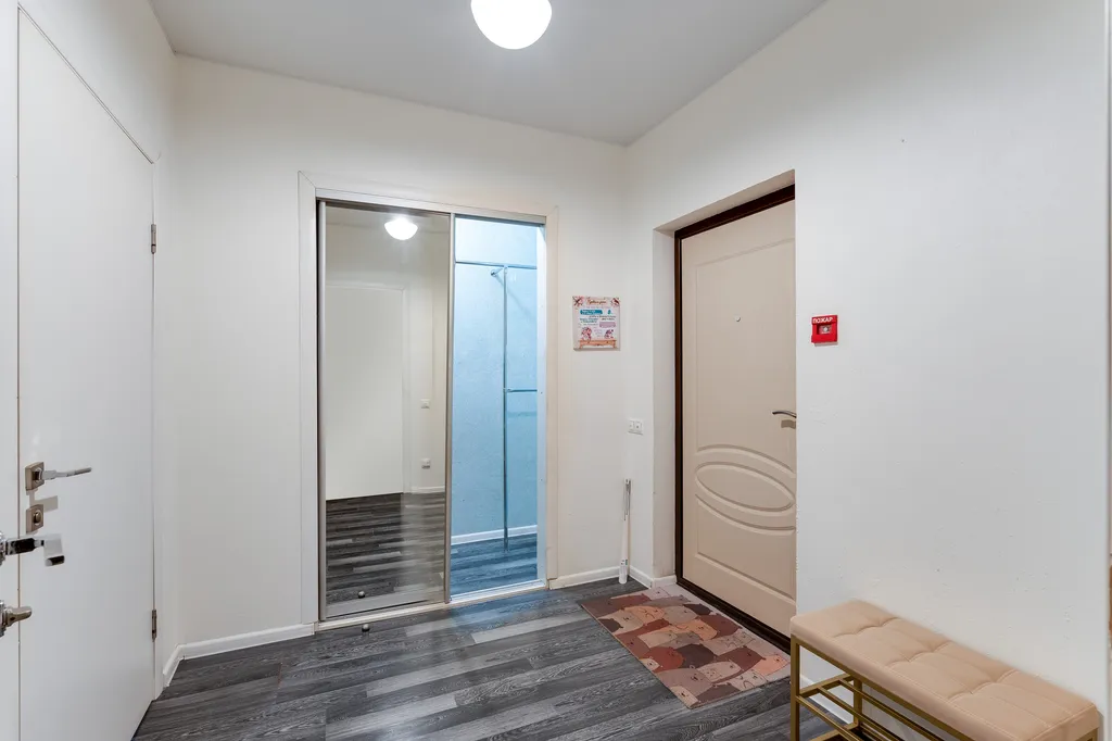 Однокомнатная квартира с камином