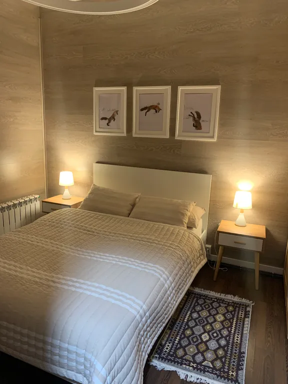 Коттедж Дом с террасой, камином, финской сауной на краю деревни с видом вдаль — Степаново