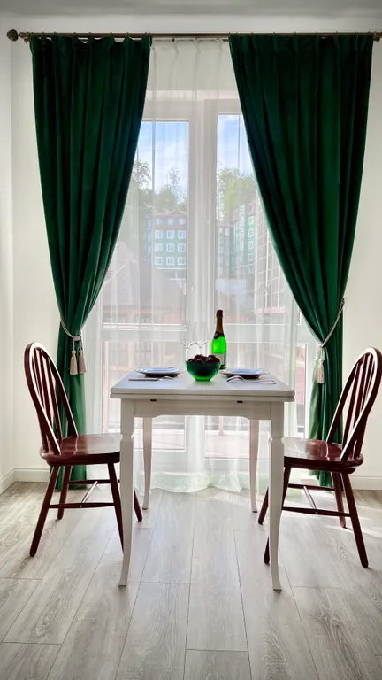 Шикарная квартира люкс Курортная жизнь с балконом