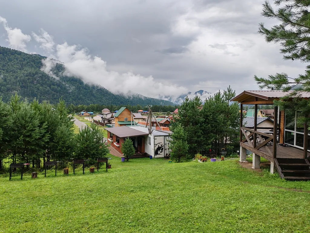 Дом с видом на горы