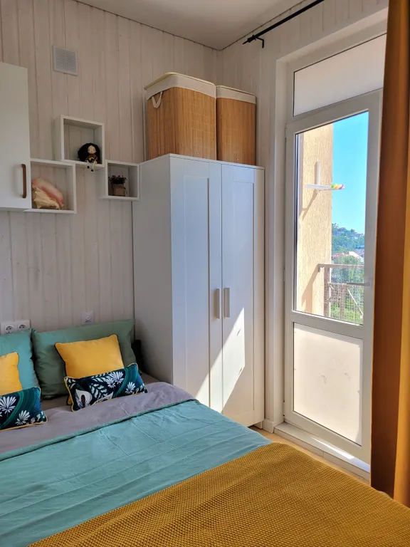 Квартира Квартира Уютная студия с видом на море — Лазаревское