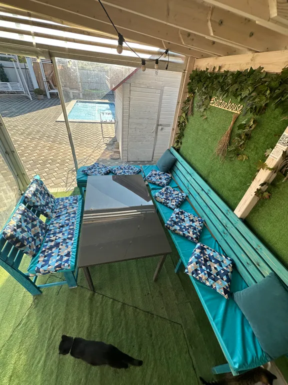 Домик Царская баня с подогреваемым  бассейном