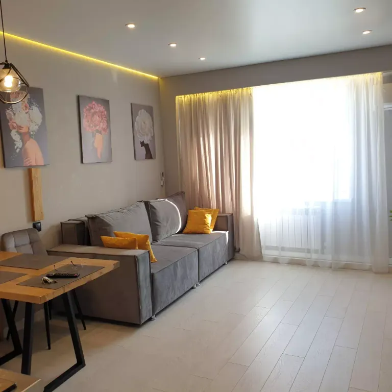 Квартира с дизайнерским ремонтом