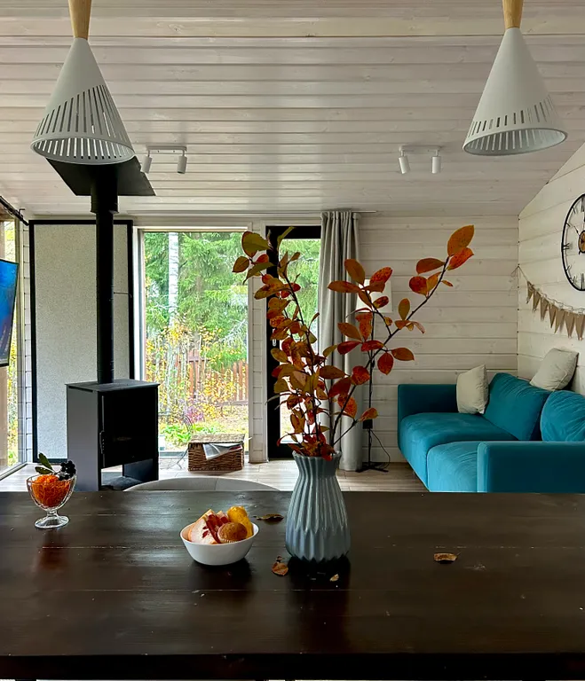 Коттедж Коттедж у озера с камином Сосновый Дом — Орехово