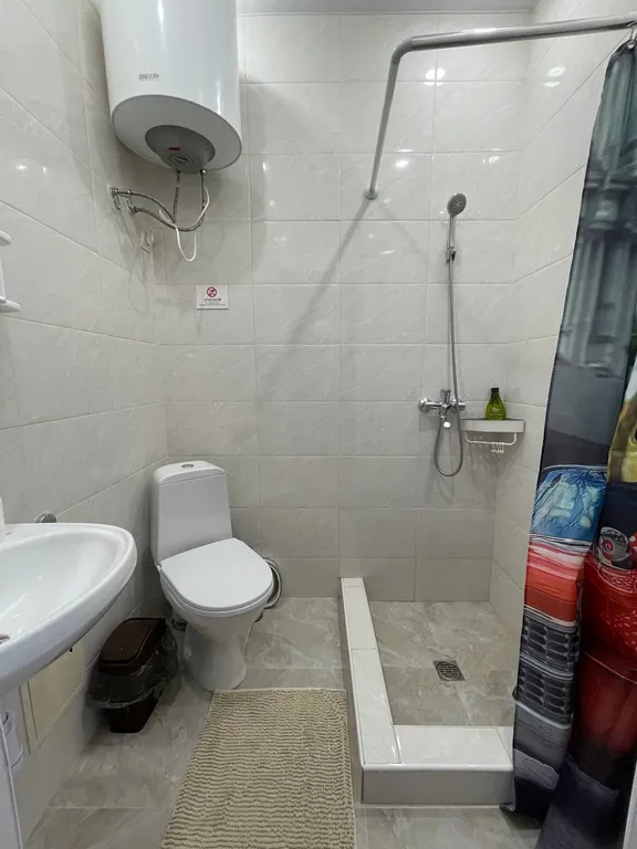 Квартира Квартира Уютная студия у моря — Беранда