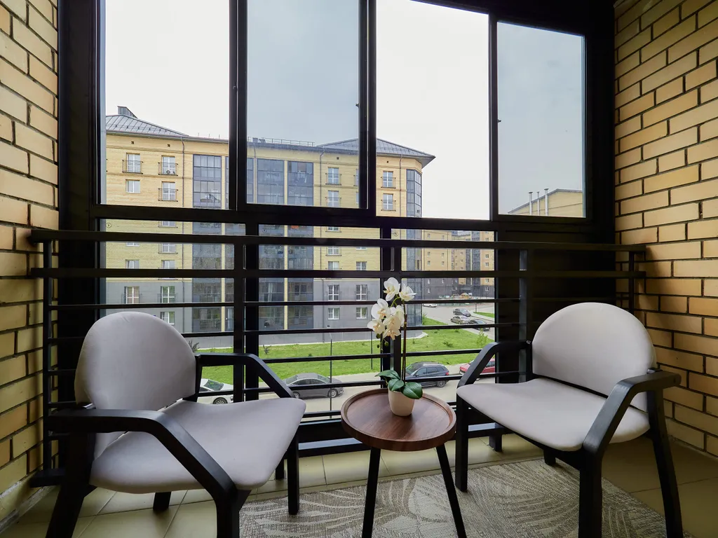 Просторная 2-комн квартира с лоджией и холлом на курорте в Завидово