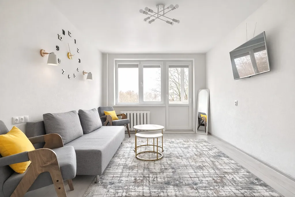 Квартира Светлые апартаменты с видом на Кафедральный собор — Калининград