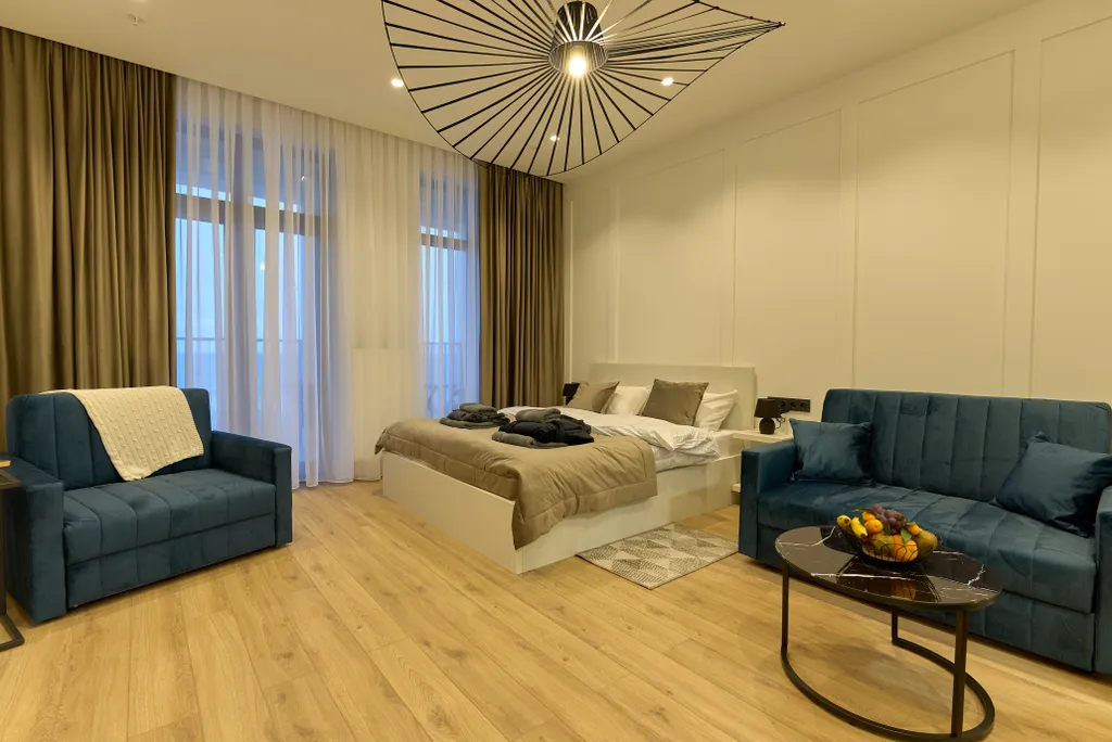 Квартира Уютные апартаменты на втором этаже с видом на море — аренда посуточно в Светлогорск