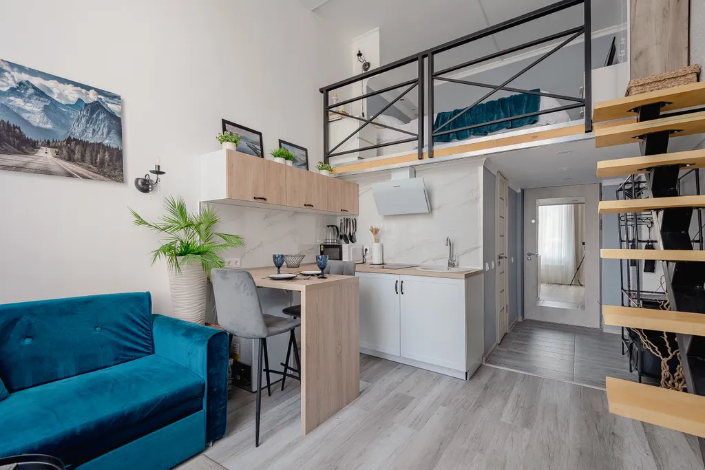 Квартира Двухуровневые апартаменты Loft — Москва