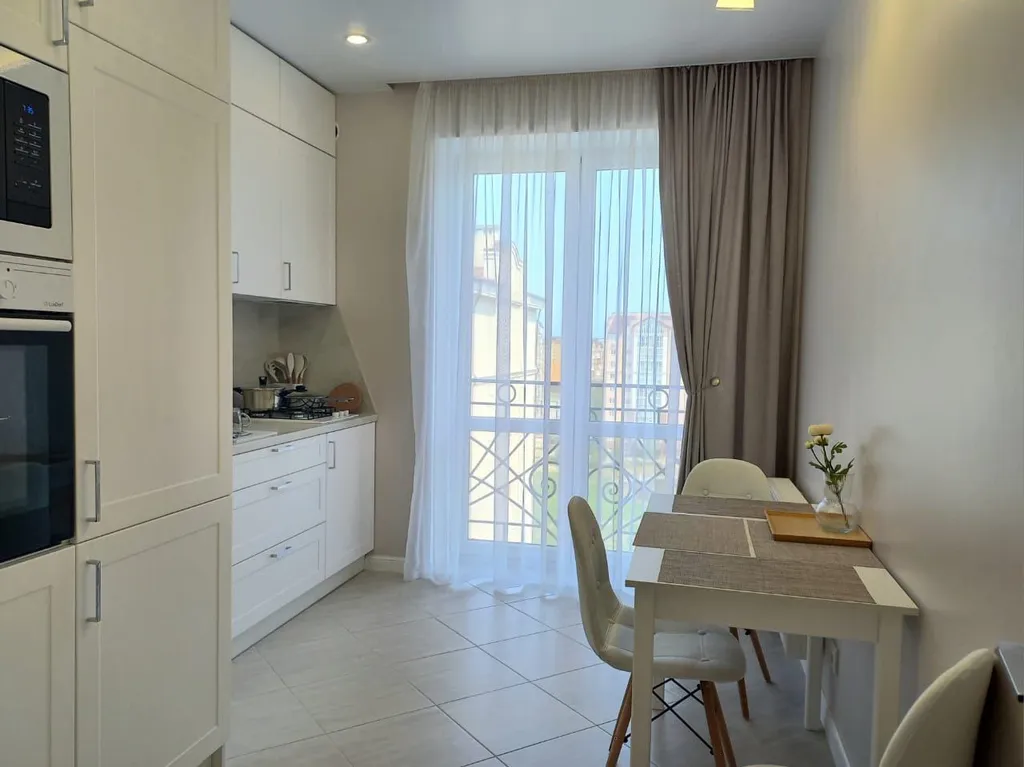 Светлая квартира в скандинавском стиле в Зеленоградске