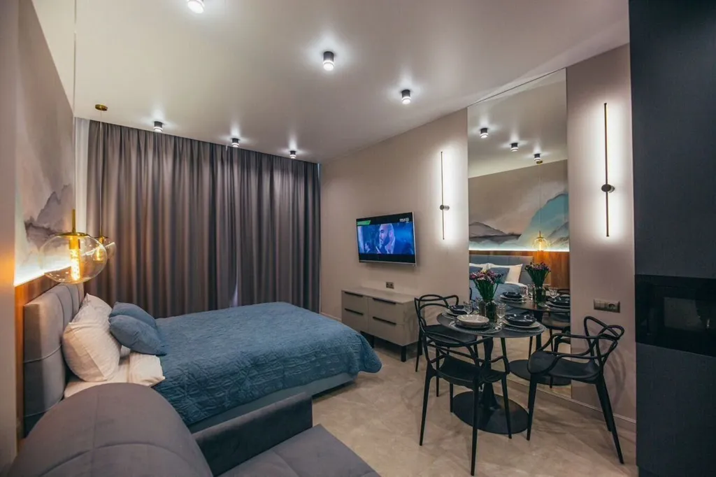 Квартира Квартира Hoвaя уютнaя cтудия в ЖК Aтлантис на первoй линии пoбеpежья — Зеленоградск