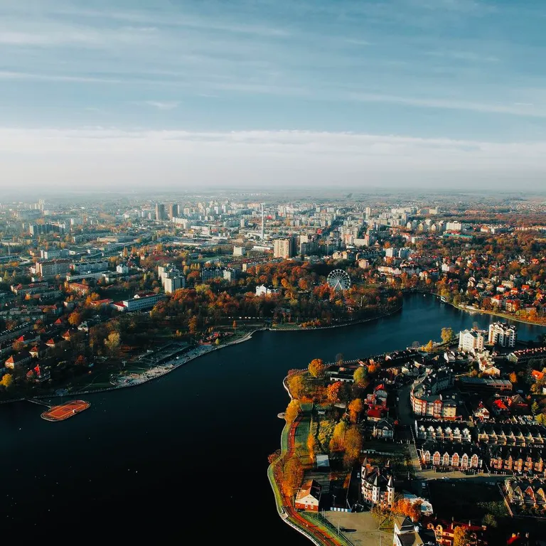 Самый центр и верхнее озеро