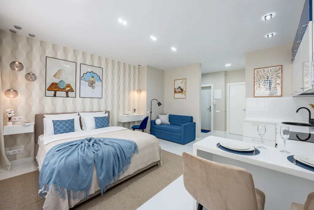 Уютная и светлая квартира-студия на северо-западе подмосковья