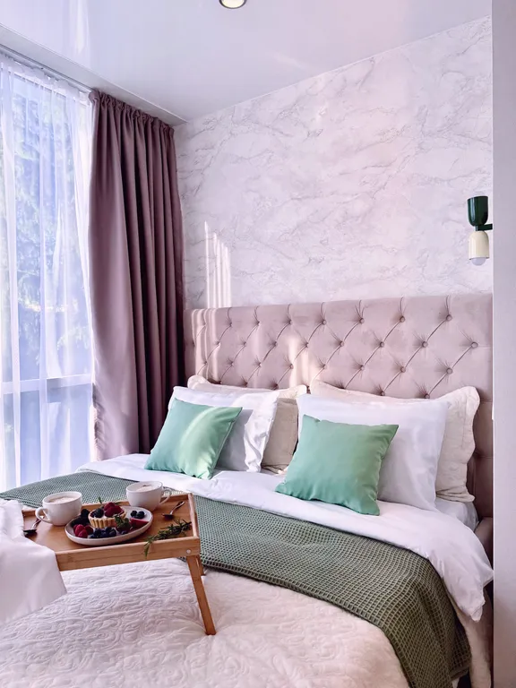 Квартира Квартира в ЖК Бизнес класса с бассейном, парковой и в 3 минутах от моря — Адлер