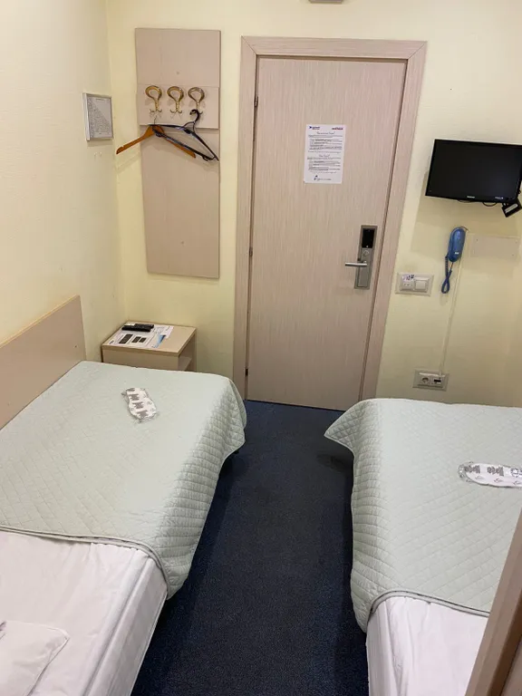 Квартира Номер с двумя раздельными кроватями, без окна — аренда посуточно в Химки