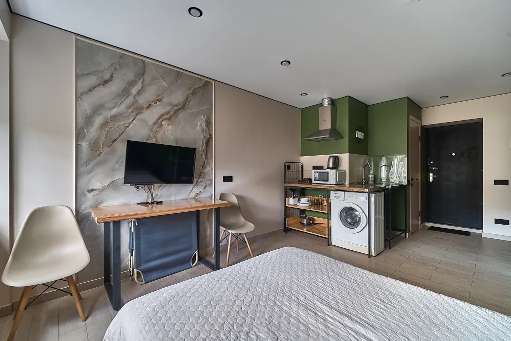 Мини-студия с евро-ремонтом