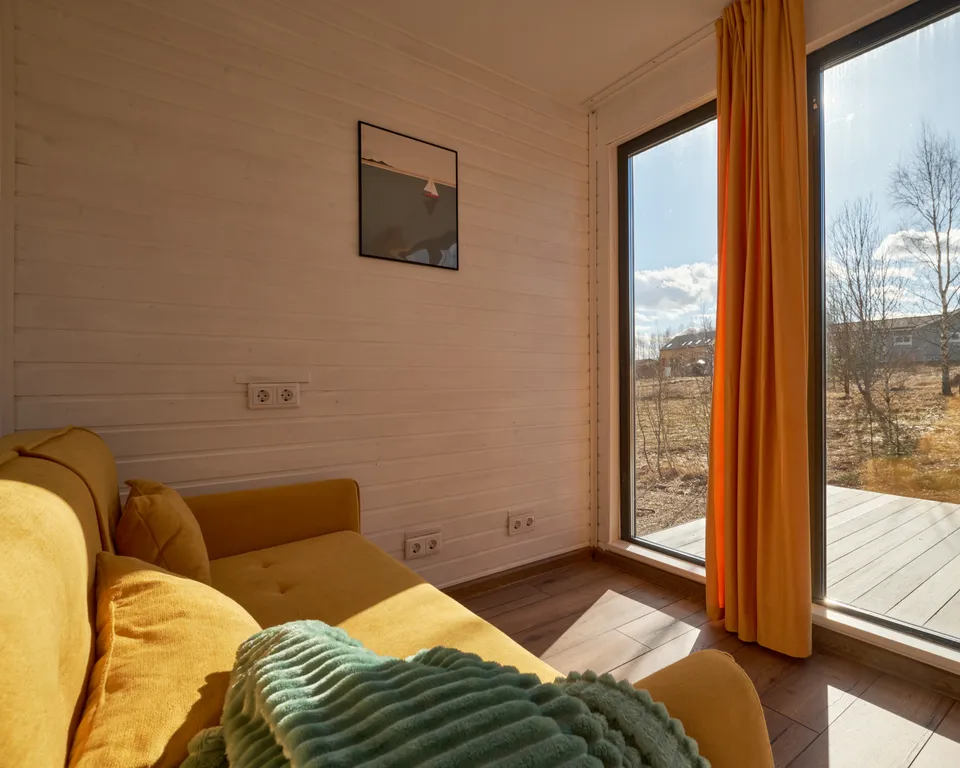 Уютный дом на можайском водохранилище в поселке с собственным пляжем