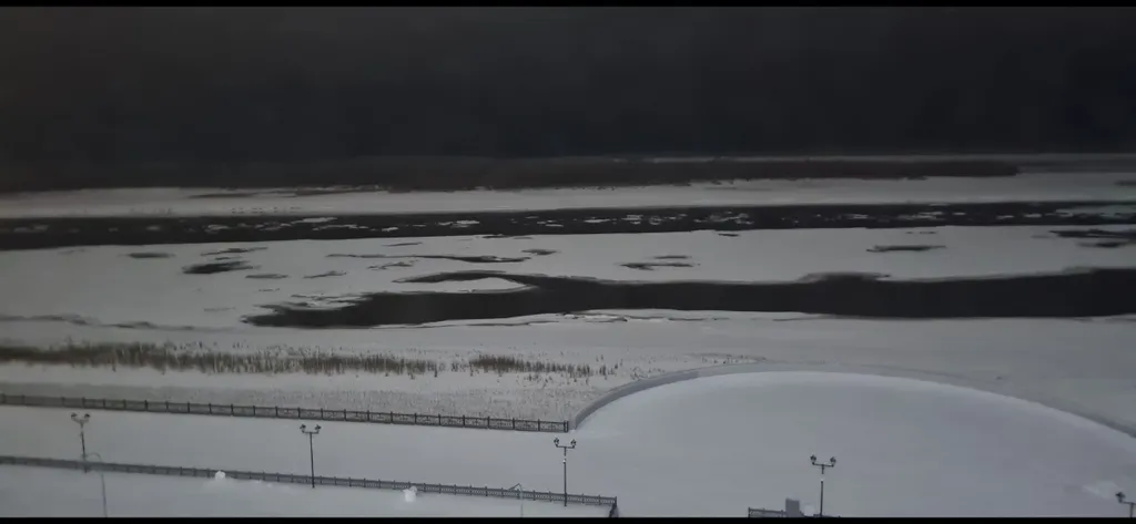 Квартира студия с видом на реку