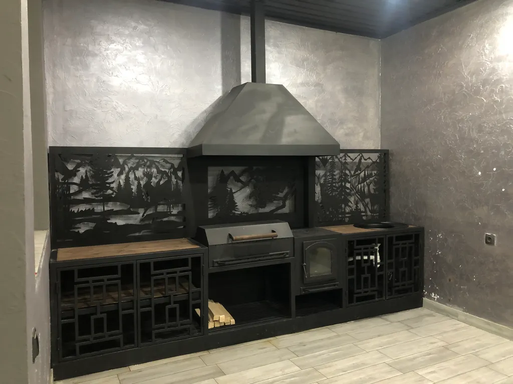 Дом в горах с теплым бассейном