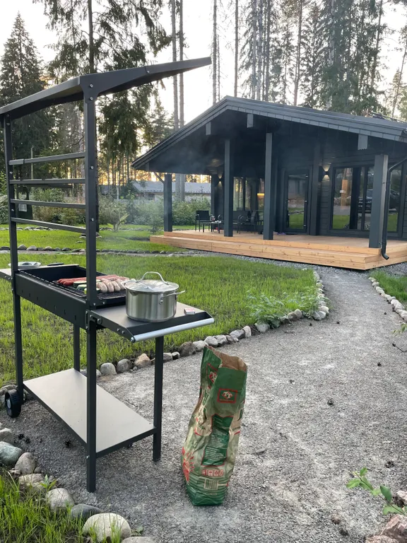 Коттедж Дом из клееного бруса с сауной — Кучерово