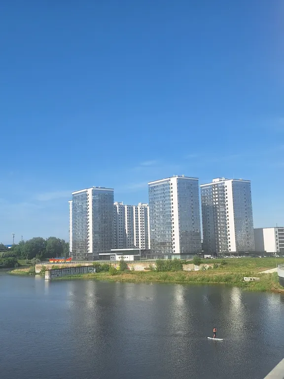 Евродвушка с красивым видом на Каму