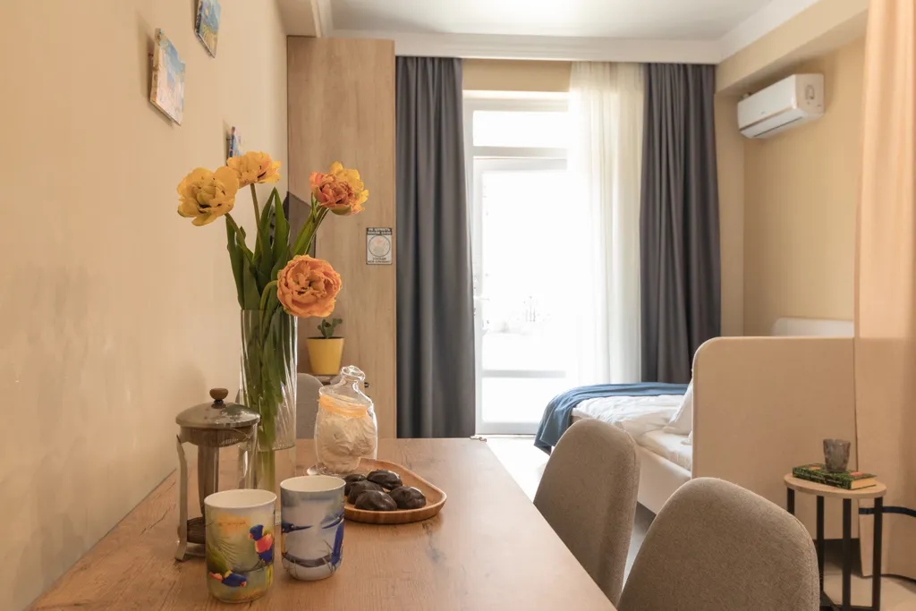 Квартира Студия у Массандровского парка в элитном районе Ялты — аренда посуточно в Массандра