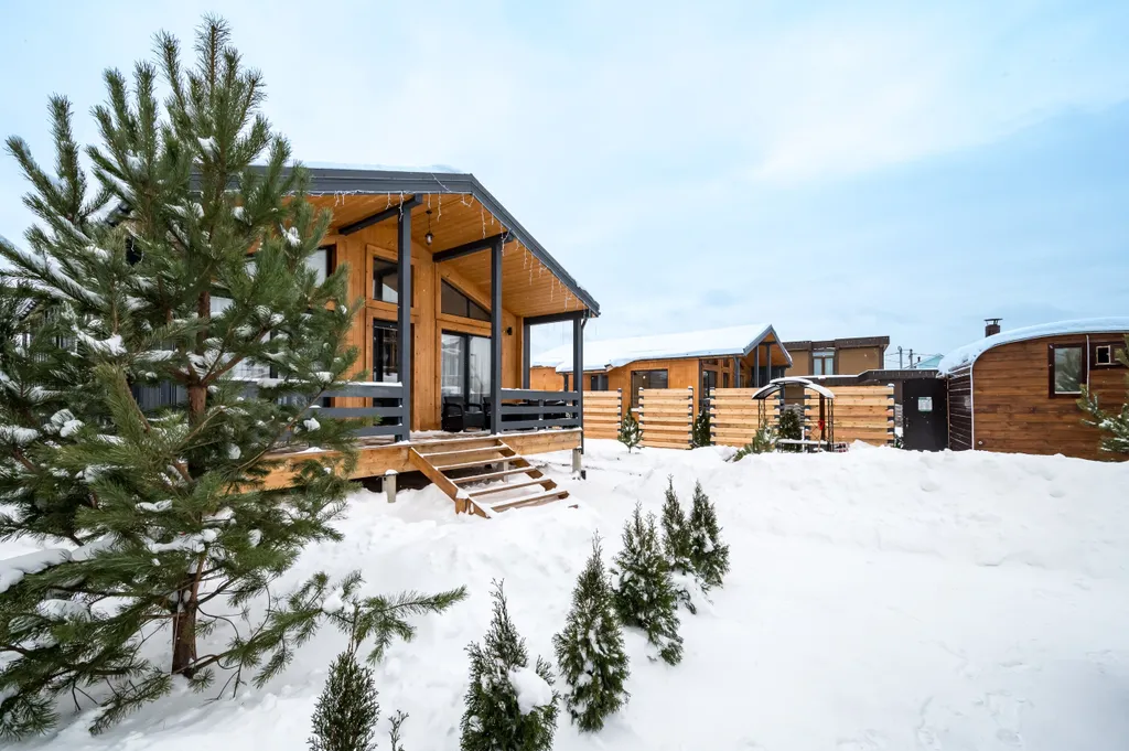 Дом-шале в Сорочанах с баней