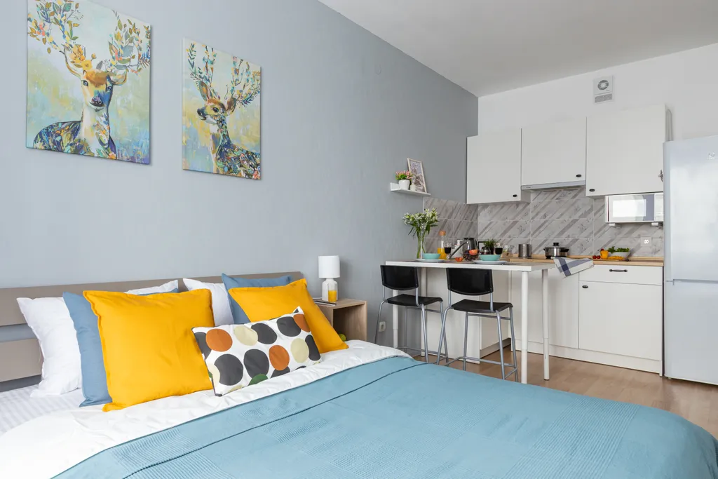 Просторная студия в шаговой доступности от метро Девяткино