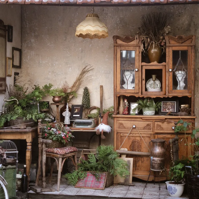 Старинный дом с двориком в центре