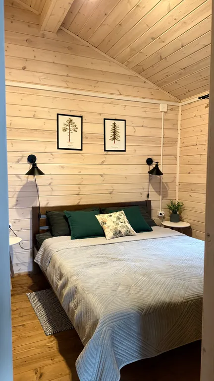 Барнхаус с панорамными окнами Campbin