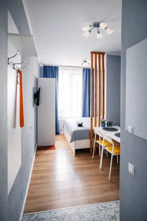 Современная студия для коротких и долгих визитов