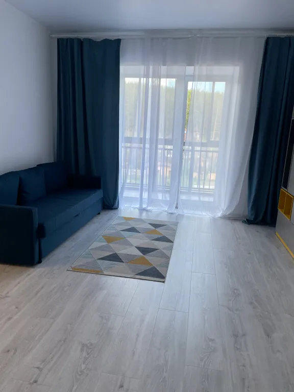 Крупногабаритная однокомнатная квартира в доме повышенной комфортности