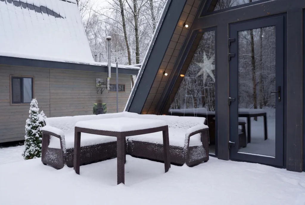 A-Frame с купелью