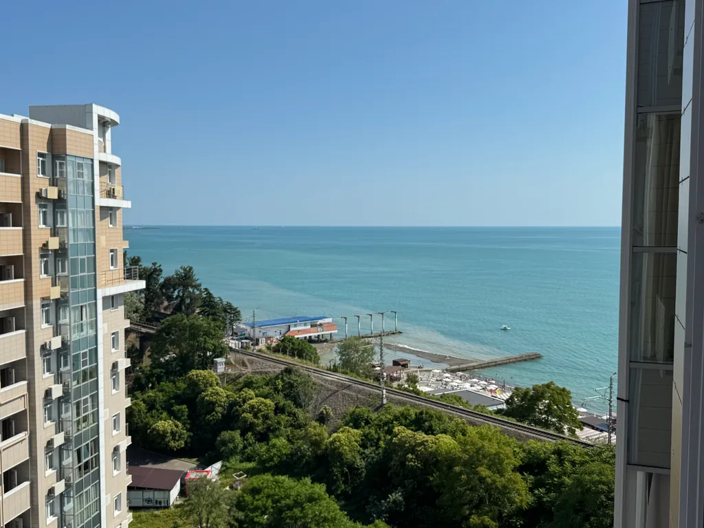 Квартира Квартира Дизайнерская студия с видом на море в жк Посейдон — Сочи