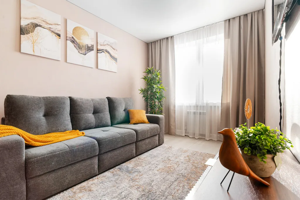 Евро-двушка в новом ЖК - до 3 гостей