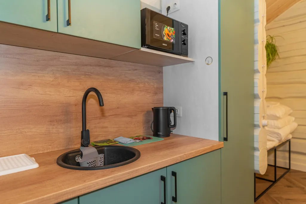 Уютный сруб из бруса №1