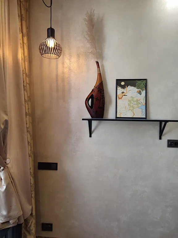 Уютная студия лофт, с очень красивым видом на горы