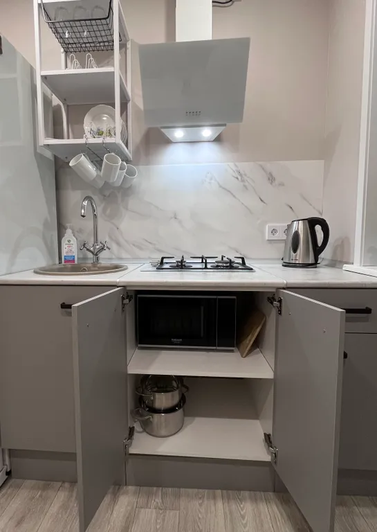 Двухкомнатная квартира около городских прудов