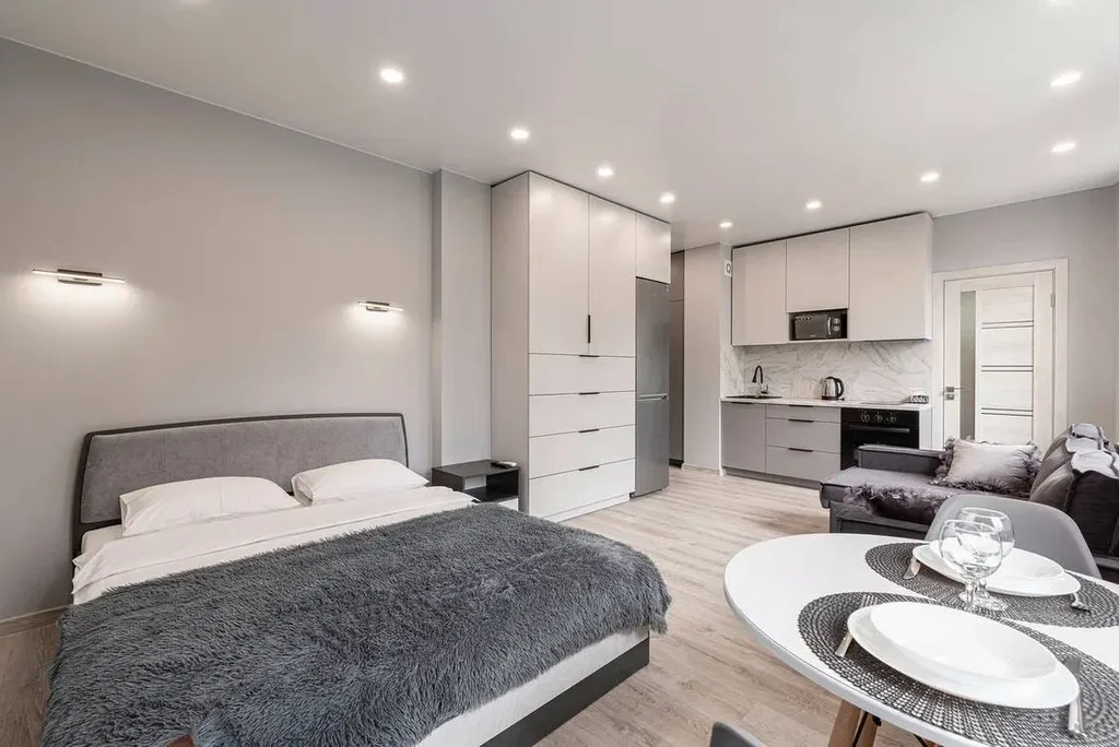 Квартира Дизайнерская студия с видом на парк — аренда посуточно в Минск