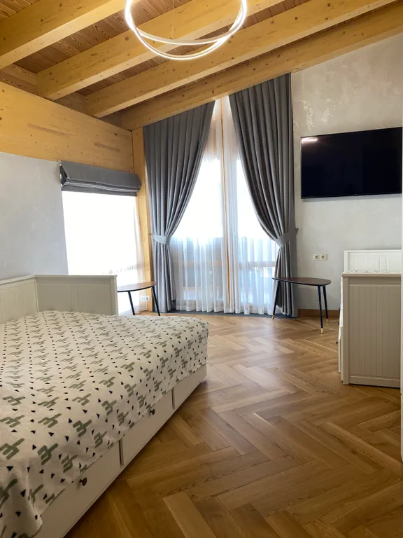 Коттедж Шале с бассейном и баней — Красная Поляна