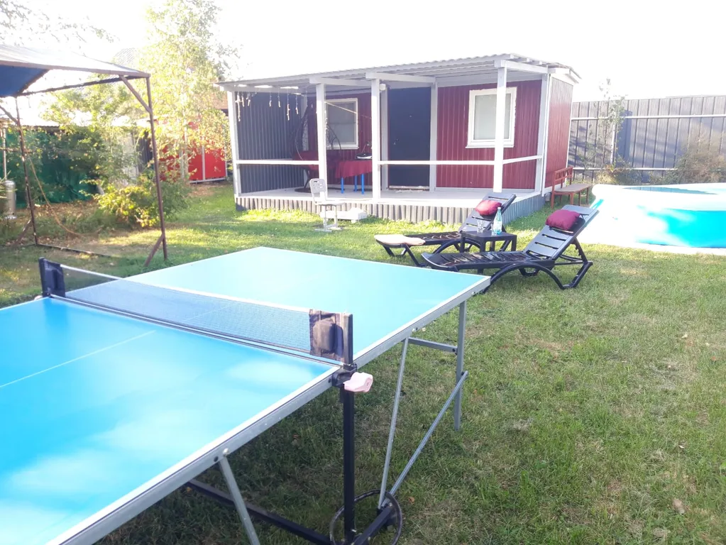 Дом с зоной отдыха на новый год на природе