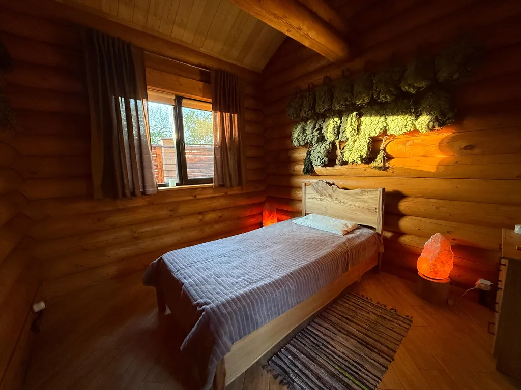 Комфортабельный дом из сруба в живописном месте