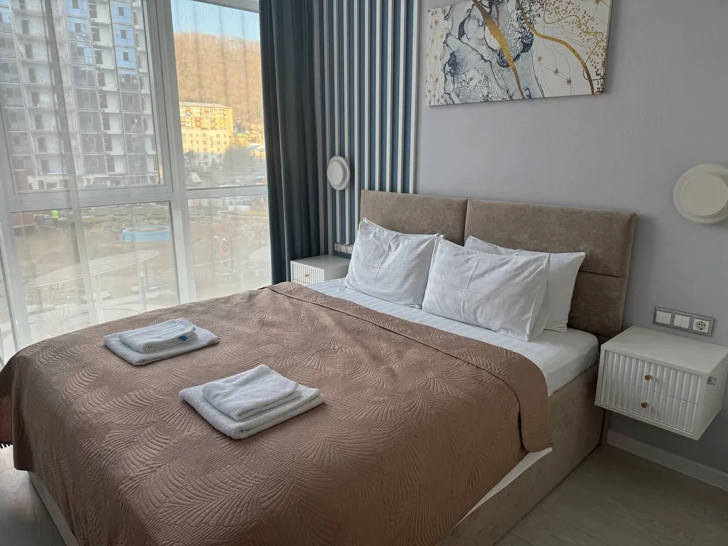 Квартира Семейные апартаменты с балконом — аренда посуточно в Ольгинка