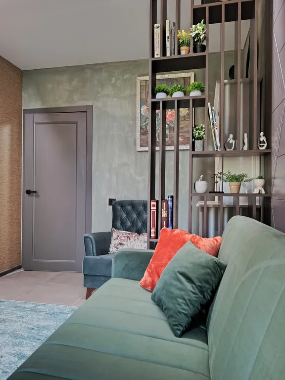 Атмосферная двухуровневая квартира с видом на Петропавловский парк