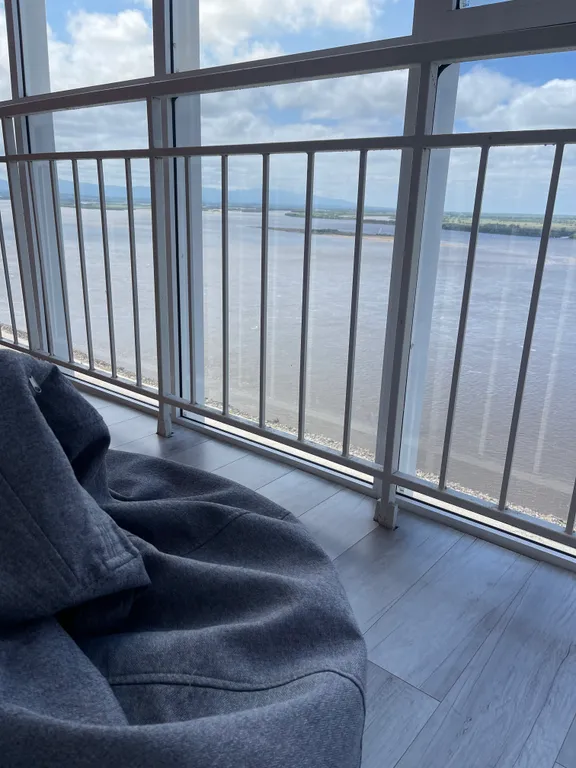 Уютная квартира в новом доме с шикарным видом на Амур