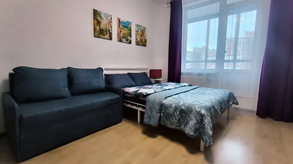 Уютная, комфортная студия ждёт своих гостей