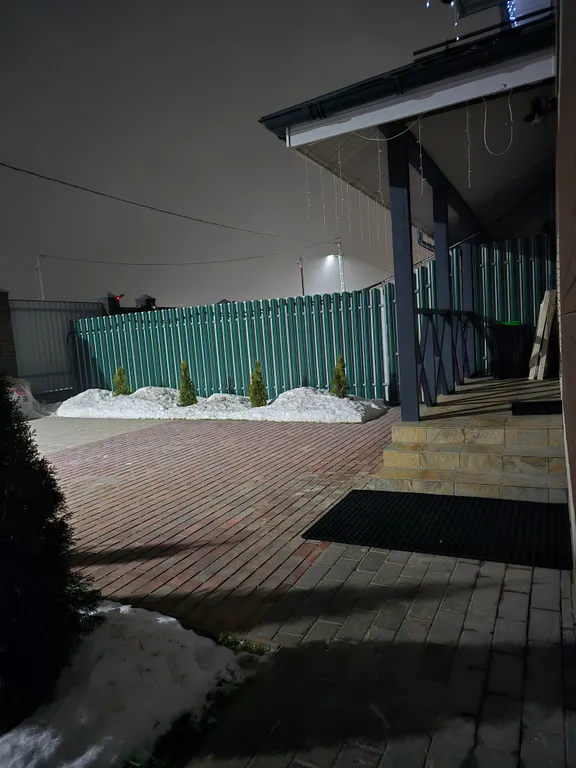 Коттедж с баней на дровах