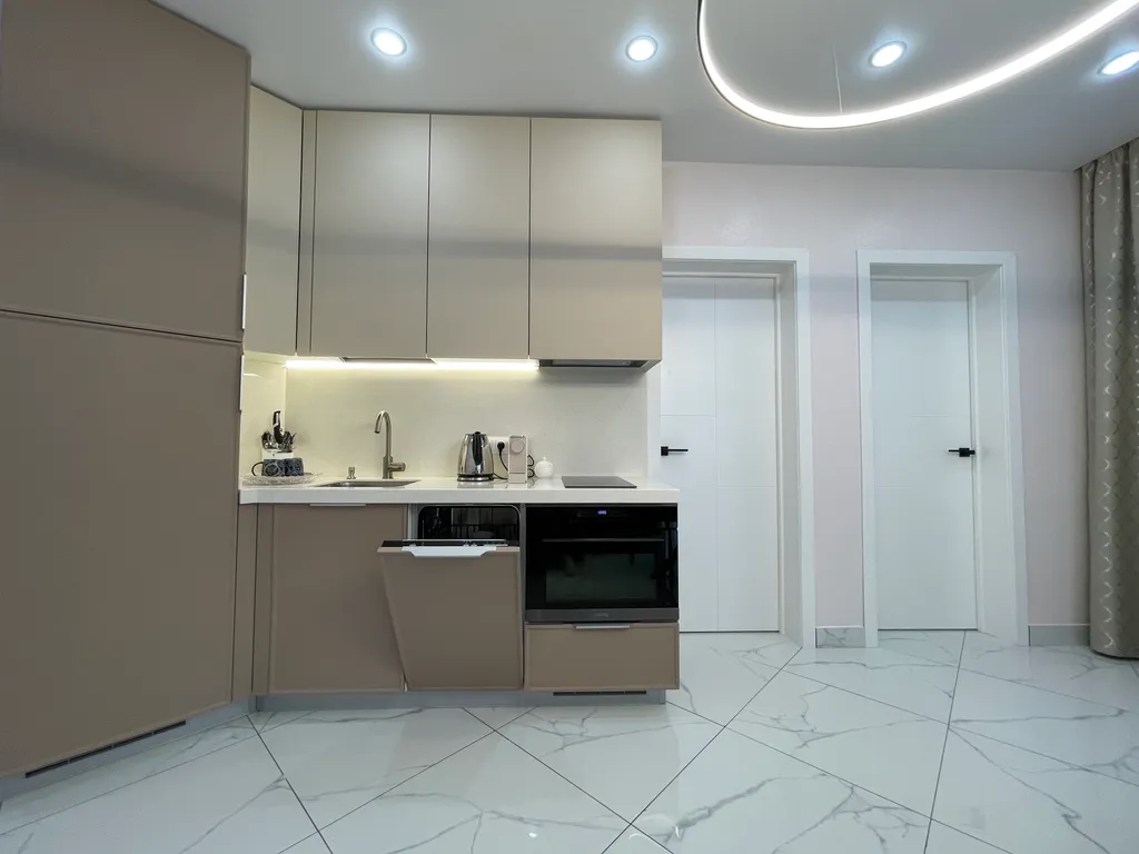 Уютная квартира с потрясающим ремонтом и панорамным видом на море