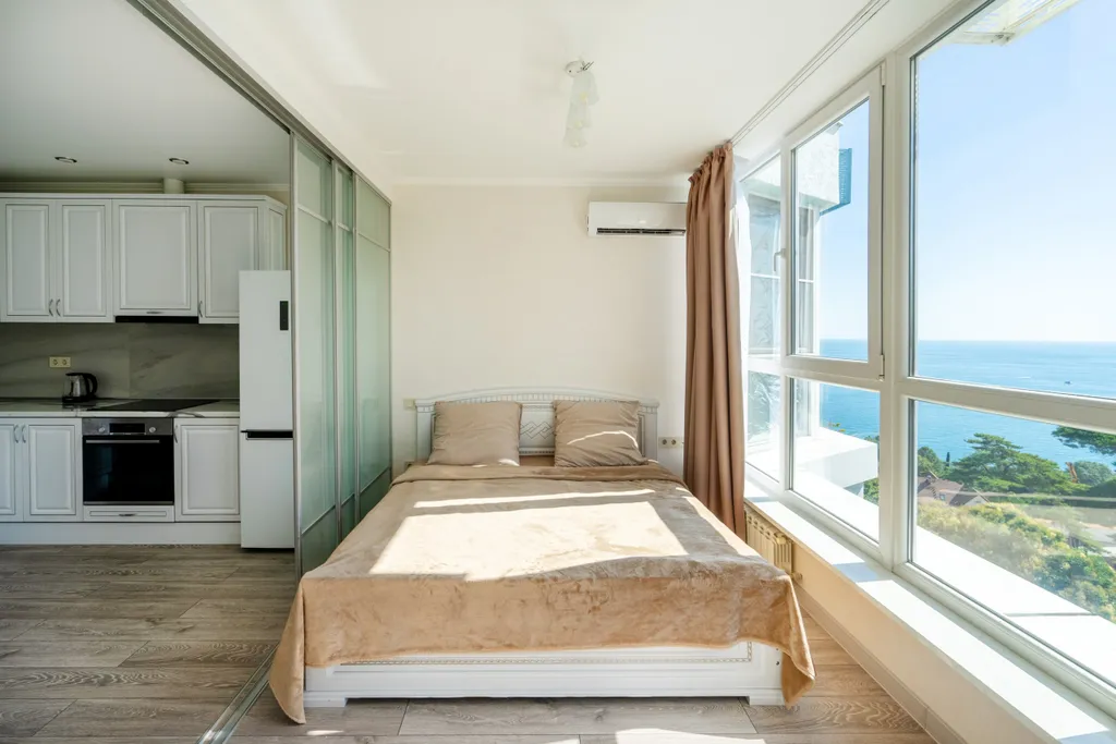 Квартира Квартира Уютная студия с видом на море — Сочи