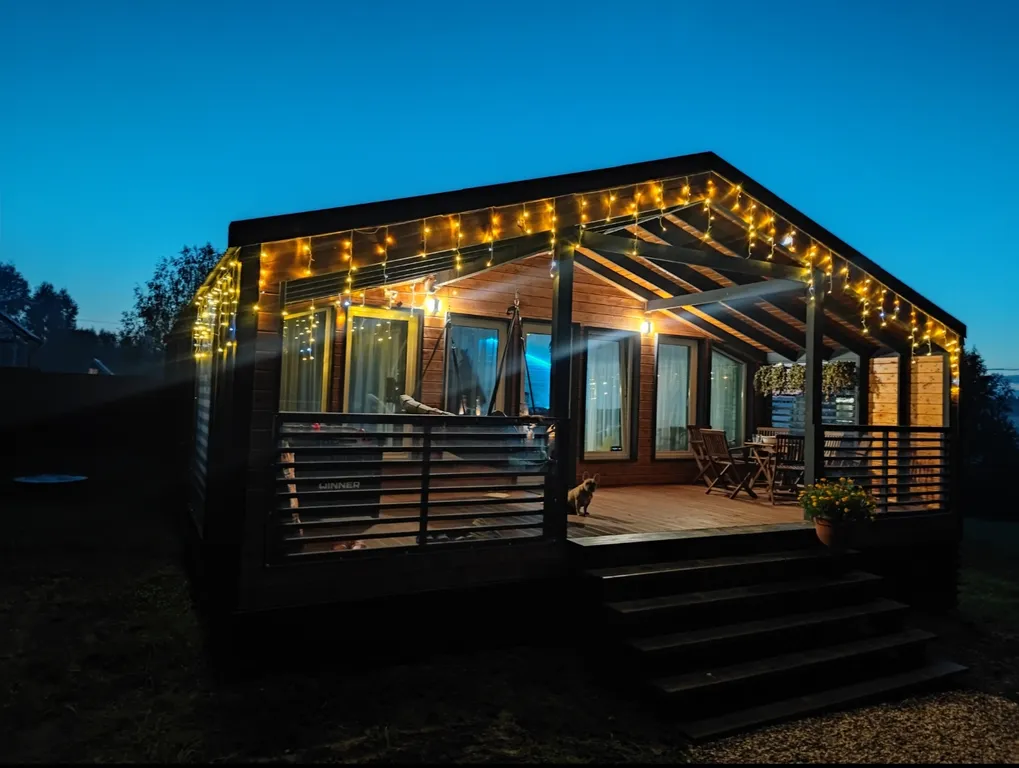 Коттедж Дом в Берёзовой роще амбар-хаус — Дмитровское